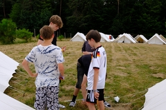 Zeltaufbau 3